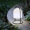 Eva Solo LANTERN Lampka Solarna 30 cm Czarna / Biały Klosz