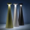 Alessi BEDIN Bezprzewodowa Lampa Stołowa LED / Brązowa