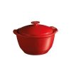 Emile Henry - Garnek Ceramiczny do Duszenia 2 l Czerwony