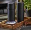 Holm KITCHEN Drewniany Młynek do Soli i Pieprzu 15 cm / Zestaw Czarny