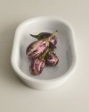 Georg Jensen BERNADOTTE Porcelanowa Forma do Zapiekania Owalna / Biała
