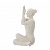 Bloomingville ADALINA Dekoracyjna Figurka Kobiety - Joga / Biała