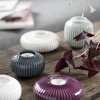 Kähler HAMMERSHØI Świecznik Tealight 10 cm Szary