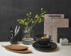 Villa Collection KORV Kubek 350 ml Czarny 6 Szt.