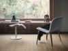 Muuto SOFT SIDE Stolik Okrągły 48 cm Biały / Blat 48 cm Dąb Naturalny