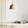 Muuto GRAIN Lampa Wisząca 21 cm Ciemnozielona