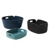 Muuto RESTORE Pojemnik - Kosz Filcowy do Przechowywania Okrągły - Aqua