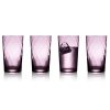 Lyngby Glass VIENNA Szklanki Wysokie 400 ml 4 Szt. / Różowe