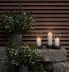 Stelton HURRICANE Lampion - Świecznik 29 cm Czarny