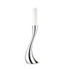 Georg Jensen COBRA Świecznik Podłogowy 50 cm Srebrny / Stal Polerowana