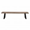 Bloomingville RAW Ławka Dębowa 190 cm / Brązowa