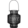 House Doctor ALIVE Latarnia - Lampion Metalowy 24 cm / Czarny