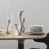 Georg Jensen COBRA Zestaw 3 Świeczników ze Stali Polerowanej