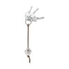 Georg Jensen HEART Brelok do Kluczy na Skórzanym Sznurku / Serce