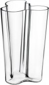Iittala AALVAR AALTO Wazon do Kwiatów 25 cm / Przezroczysty