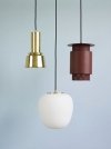 Hübsch MUSE Lampa Wisząca 25 cm / Klosz Biały