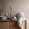 Georg Jensen COBRA Stalowa Misa do Serwowania 28 cm / Srebrna Polerowana