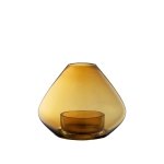 Aytm UNO Doniczka - Świecznik Lampion 11,5 cm Amber