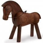 Kay Bojesen HORSE Drewniana Figurka Koń - Ciemny