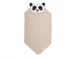 SÖDAHL Penny Panda Ręcznik z Kapturem dla Dzieci 80x80 cm Miś Panda