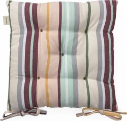 Rosendahl OUTDOOR Poduszka na Krzesło 40x40 cm Niska / Kolorowe Paski