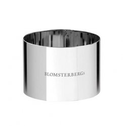 Blomsterbergs KITCHEN Stalowy Ring - Forma do Deserów 7 cm 2 Szt.