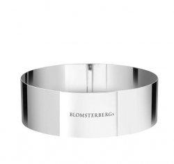 Blomsterbergs KITCHEN Stalowy Ring - Forma do Deserów 16 cm