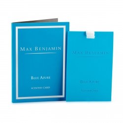 Max Benjamin CLASSIC Zawieszka - Karta Zapachowa - Blue Azure