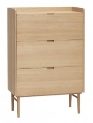 Hubsch HIDE Wysoka Komoda Dębowa 120 cm 