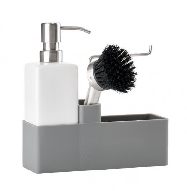 ZONE Denmark SIMPLY Organizer do Zlewu - Pojemnik na Płyn do Naczyń i