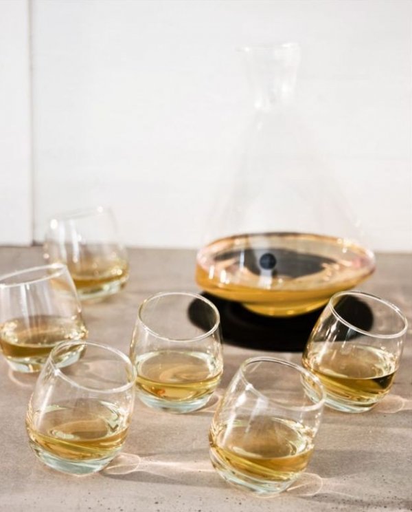 Sagaform BAR Bujające się Szklanki do Whisky, Drinków 200 ml
