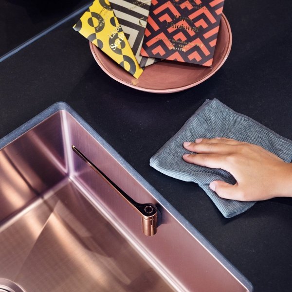 Magisso KITCHEN Magnetyczny Uchwyt na Ściereczkę Kuchenną / Miedziany
