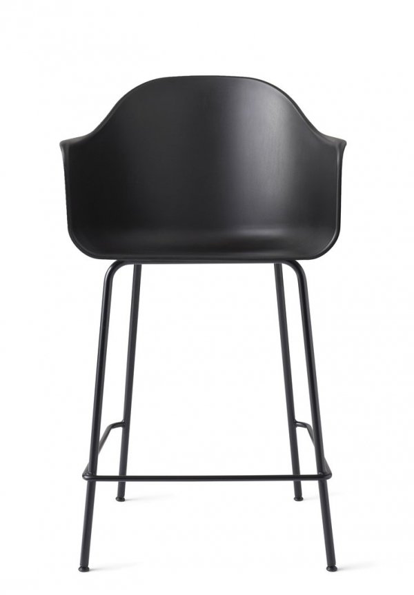 Menu HARBOUR Krzesło Barowe 102 cm Hoker Czarny