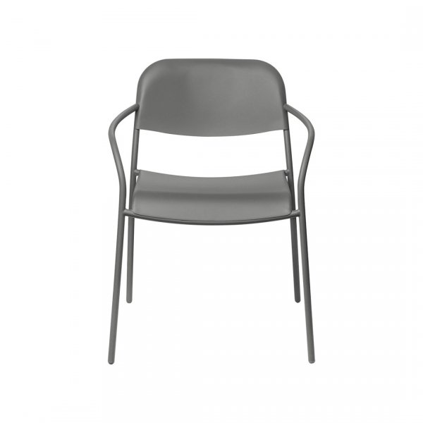 Blomus YUA Krzesło Ogrodowe z Podłokietnikami / Szare Granite Grey