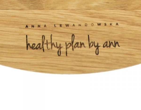 Healthy Plan by Ann - Deska Drewniana - Okrągła