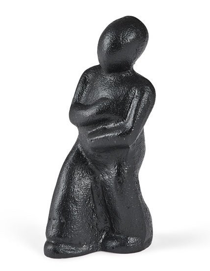 Morso SCULPTURE Żeliwna Figurka Dekoracyjna - &quot;Feel it in your heart! If it feels right, you’re on the right path&quot;