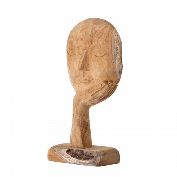 Bloomingville CACIA DECO Dekoracja / Drewniana Rzeźba Głowy