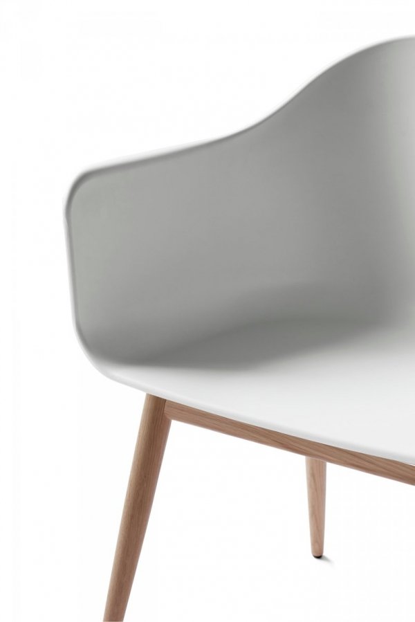 Menu HARBOUR Krzesło - Rama Drewniana/Siedzisko Białe