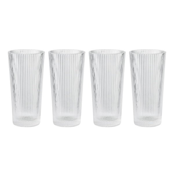 Stelton PILASTRO Szklanki Wysokie 300 ml 4 Szt. / Long Drink