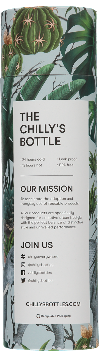 Chilly's TROPICAL Stalowa Butelka Termiczna 500 ml Toucan