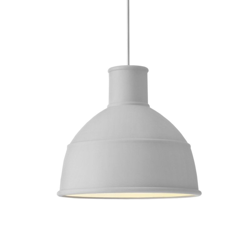 Muuto UNFOLD Lampa Silikonowa 32 cm Jasnoszara