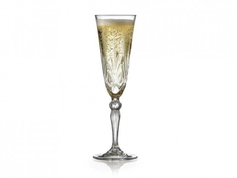 Lyngby Glass MELODIA Kryształowe Kieliszki do Szampana 160 ml 4 Szt.