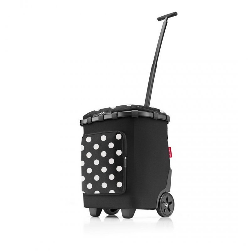 Reisenthel CARRYCRUISER PLUS FRAME Wózek na Zakupy / Dots - Czarny w Białe Kropki