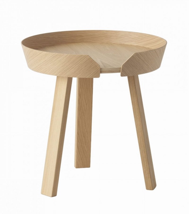 Muuto AROUND Stolik Kawowy 45 cm Dębowy