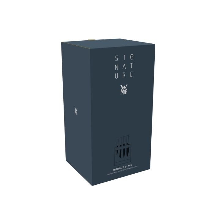 Wmf ULTIMATE BLACK Zestaw Noży w Bloku 5 El. / Czarny