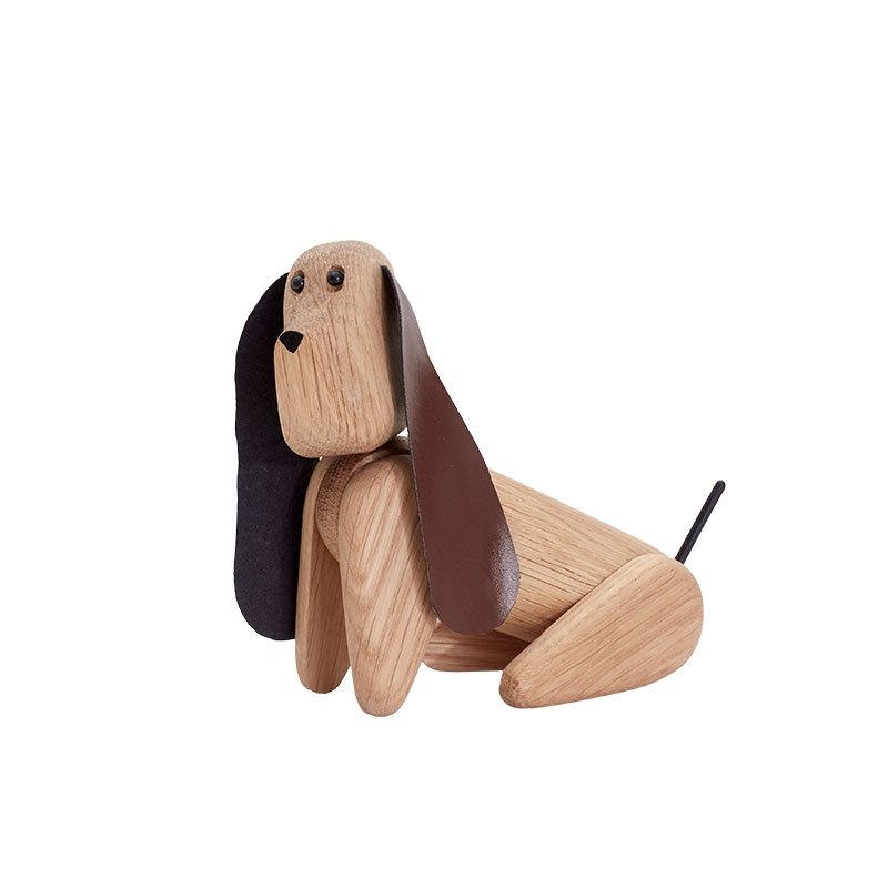 Andersen Furniture MY DOG Figurka Drewniana - Piesek L / Dębowy