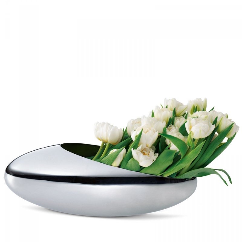 Philippi COCOON Stalowy Wazon do Kwiatów 42 cm