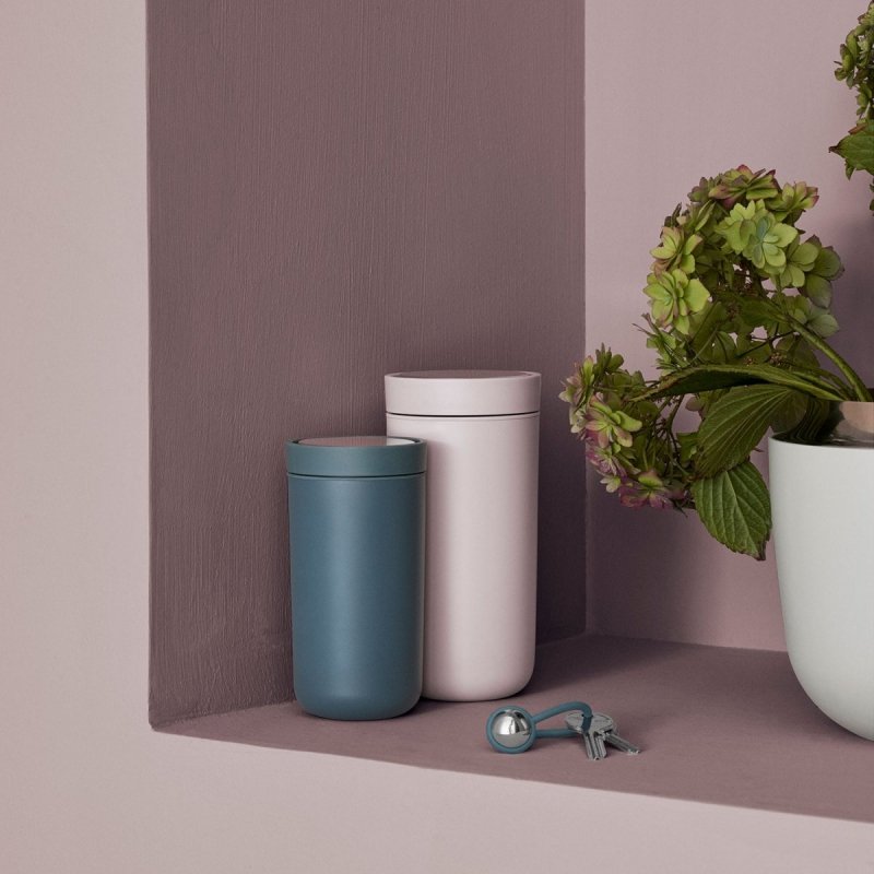 Stelton RING Stalowy Brelok do Kluczy / Czarny 