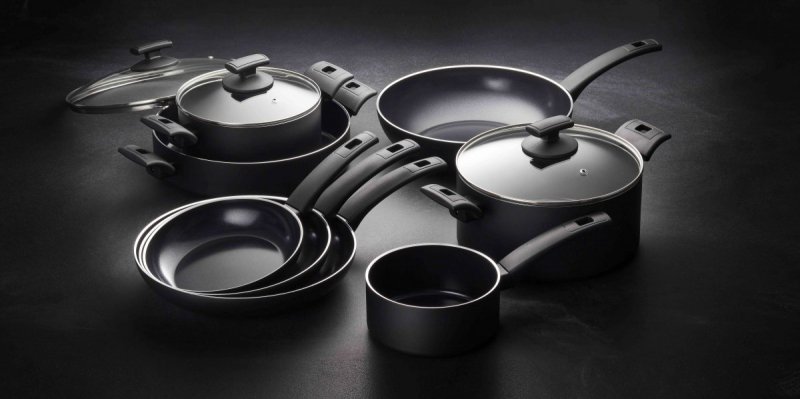 Morso 79NORD REBORN Rondel z Powłoką Ceramiczną 1.4 l / Czarny