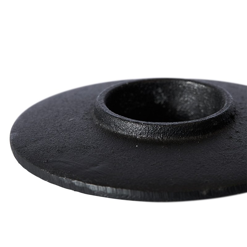 Muubs AION Świecznik Żeliwny Tealight 2 Szt. / Czarny